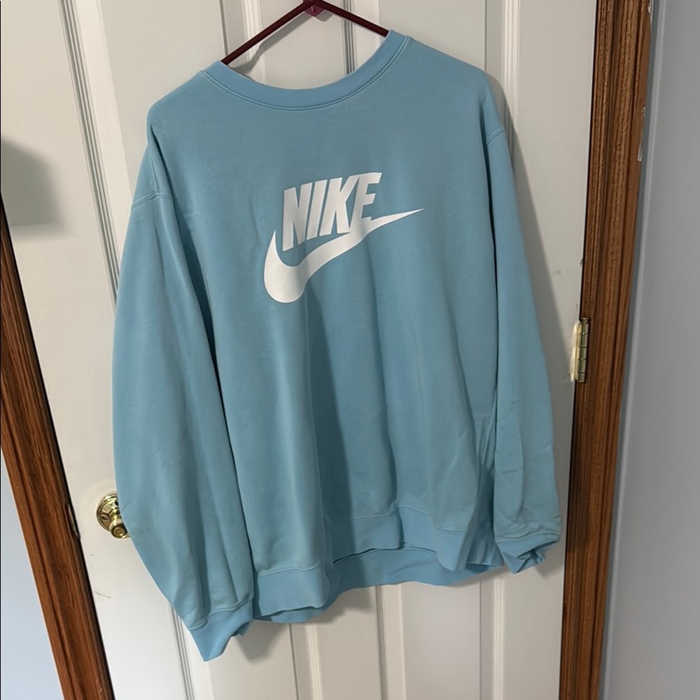 Nike Light Blue Crewneck Sweatshirt